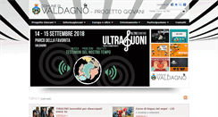 Desktop Screenshot of progettogiovanivaldagno.it